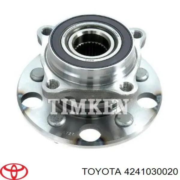 4241030020 Toyota cubo de rueda trasero