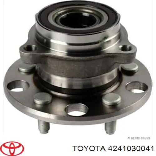 4241030041 Toyota cubo de rueda trasero