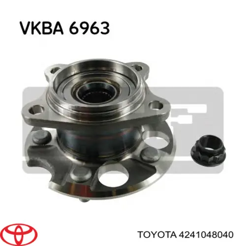 Comprar 4241048040 Toyota Cubo de rueda, Eje trasero