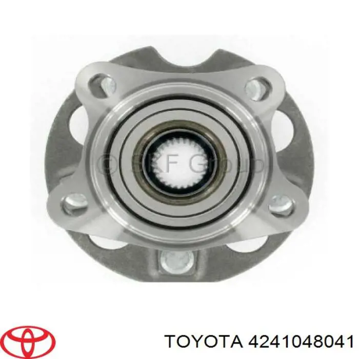 Cubo de rueda trasero 4241048041 Toyota