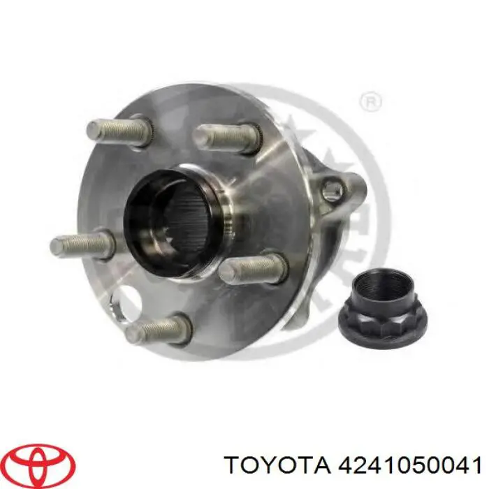 4241050041 Toyota cubo de rueda trasero