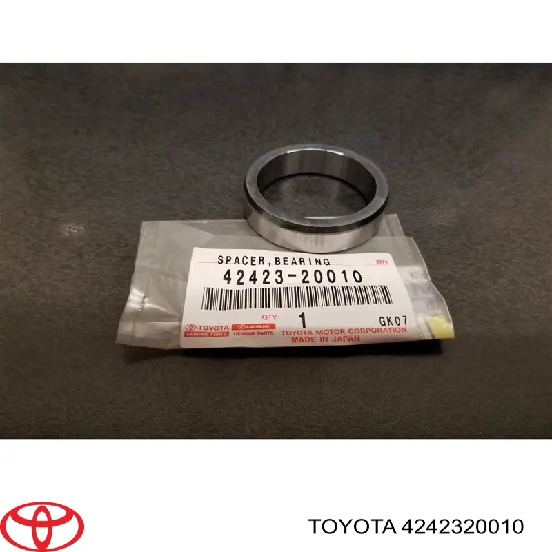 Comprar 4242320010 Toyota Anillo de retención del rodamiento del semieje trasero