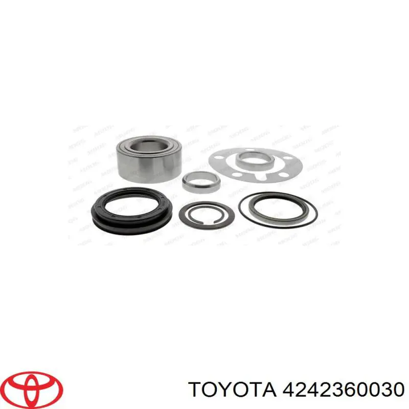 Anillo de retención del rodamiento del semieje trasero Toyota 4242360030 precio, desde 15,20 EUR