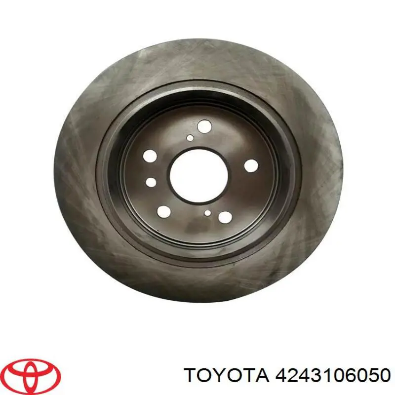 4243106050 Toyota disco de freno trasero
