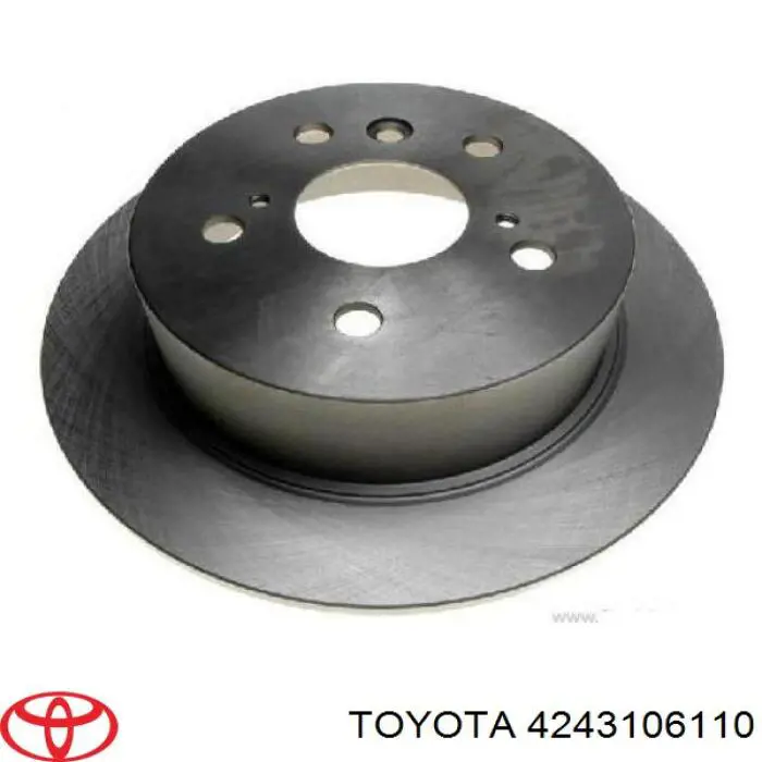 Comprar 4243106110 Toyota Disco de freno trasero