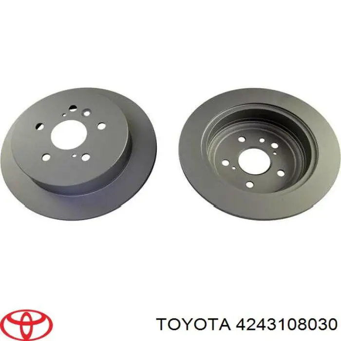 Disco de freno trasero Toyota 4243108030 precio, desde 42,95 EUR