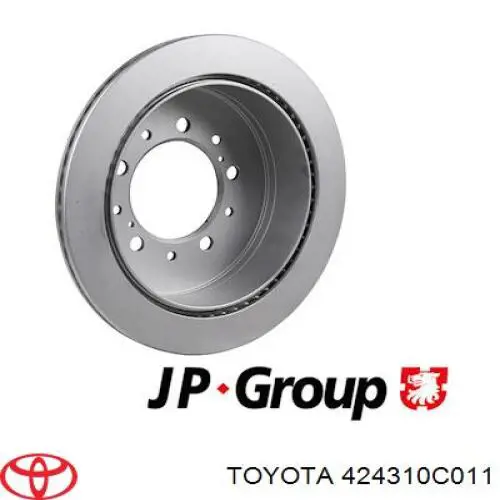 Comprar 424310C011 Toyota Disco de freno trasero