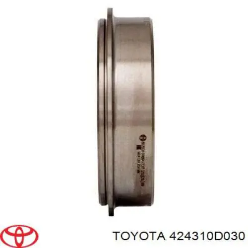 Tambor de freno trasero Toyota 424310D030 precio, desde 30,94 EUR