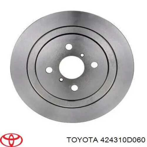 Disco de freno trasero Toyota 424310D060 precio, desde 31,81 EUR