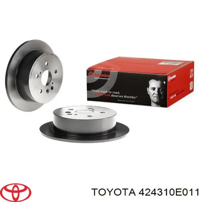 Frenos traseros Toyota 424310E011