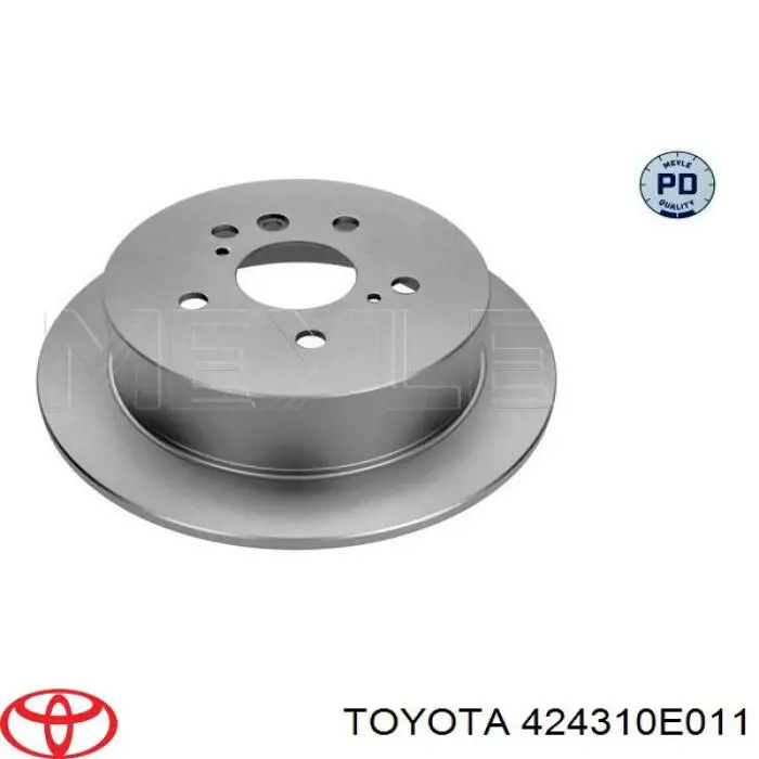 Disco de freno trasero Toyota 424310E011 precio, desde 52,38 EUR
