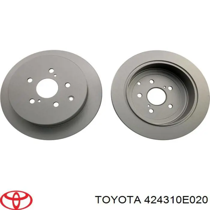 Comprar 424310E020 Toyota Disco de freno trasero