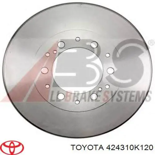Comprar 424310K180 Toyota Tambor de freno trasero