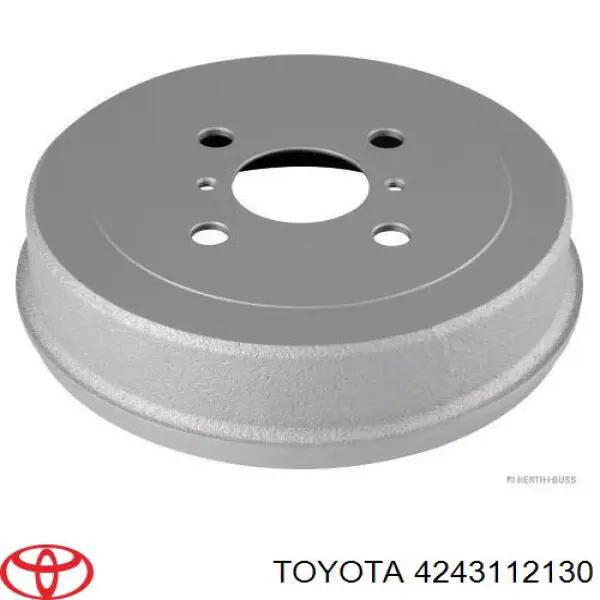 Tambor de freno trasero 4243112130 Toyota