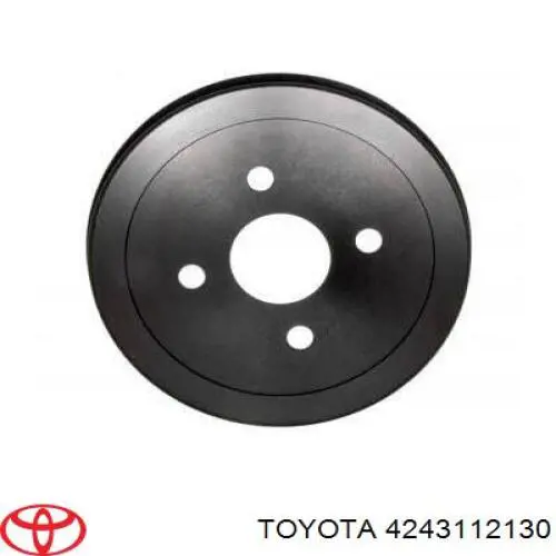 Tambor de freno trasero Toyota 4243112130