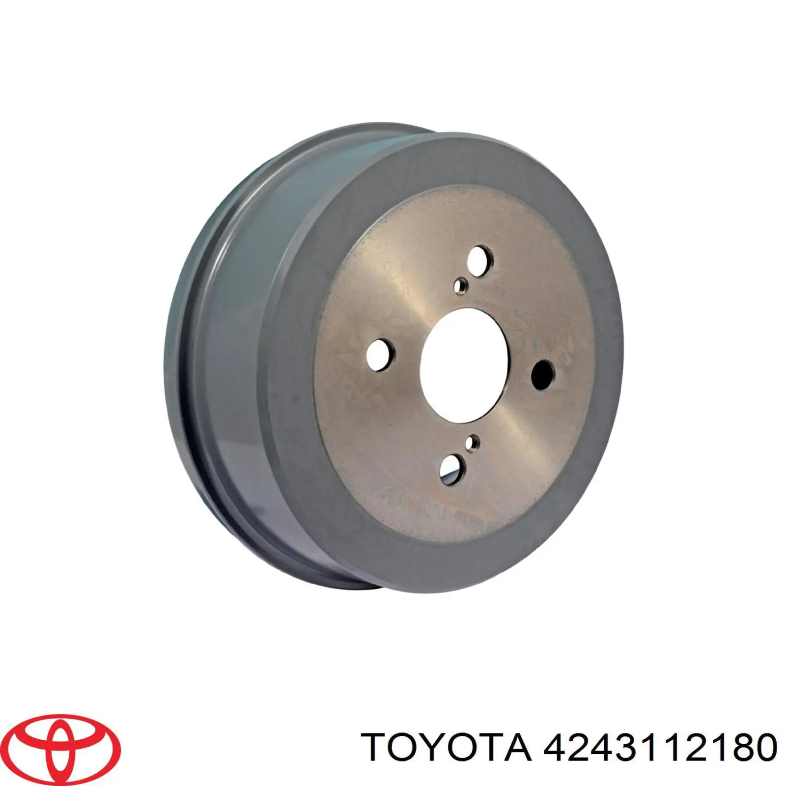 4243112180 Toyota freno de tambor trasero