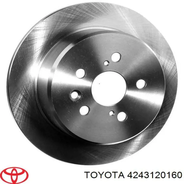Frenos traseros Toyota 4243120160