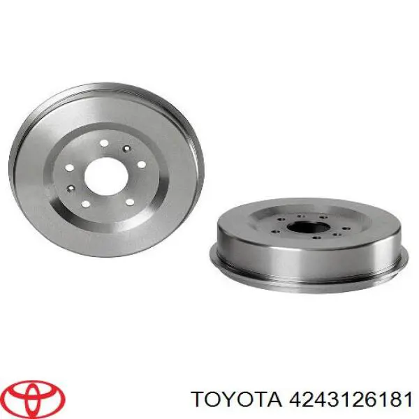 Tambor de freno trasero Toyota 4243126181 precio, desde 72,01 EUR