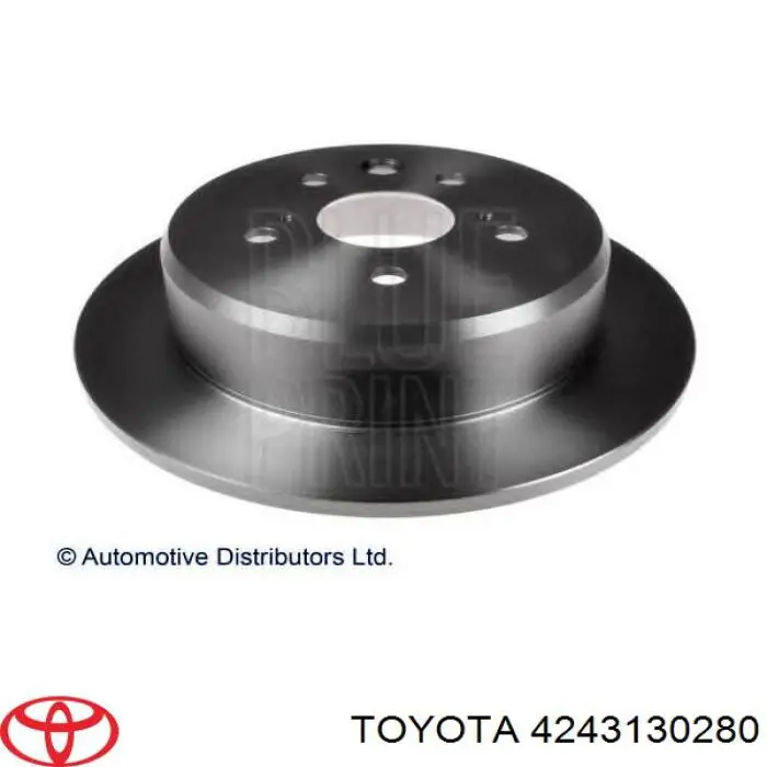 Comprar 4243130280 Toyota Disco de freno trasero