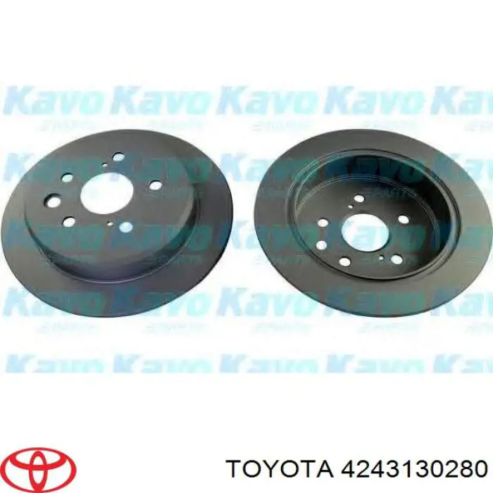 Frenos traseros Toyota 4243130280