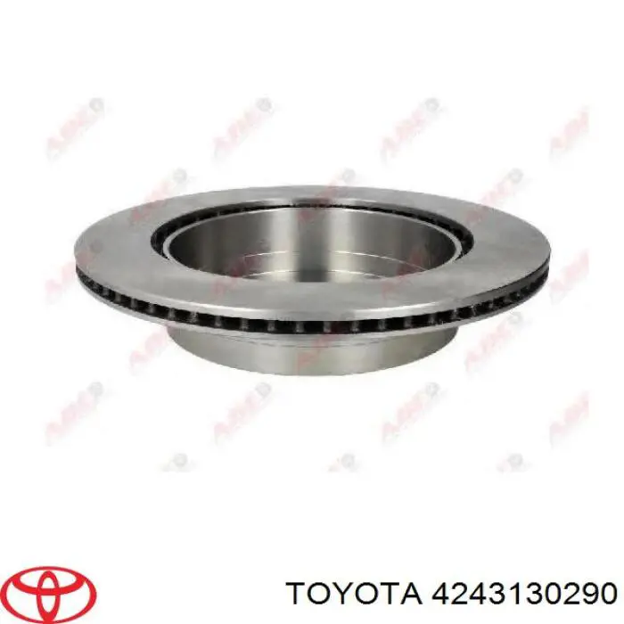 Comprar 4243130290 Toyota Disco de freno trasero