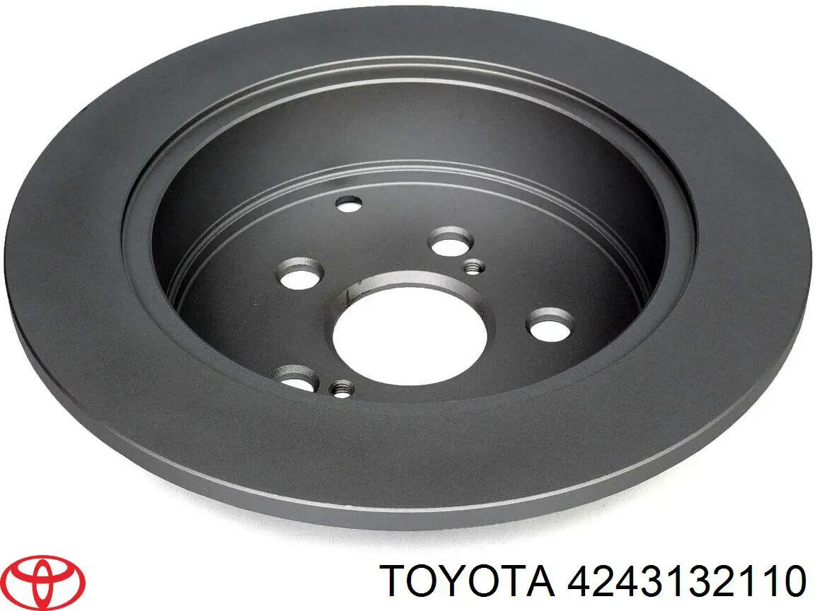 Disco de freno trasero Toyota Prius NHW20