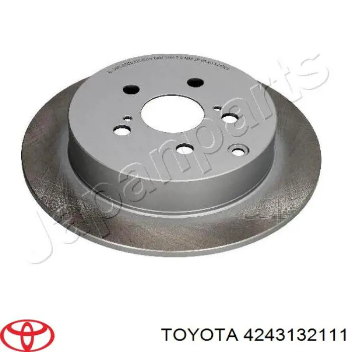Disco de freno trasero Toyota Prius NHW20