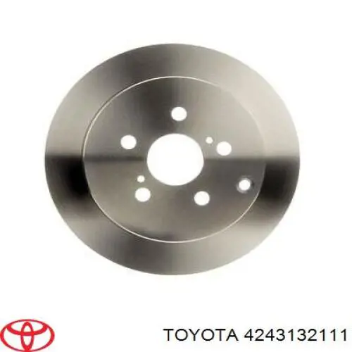 Disco de freno trasero Toyota Prius NHW20
