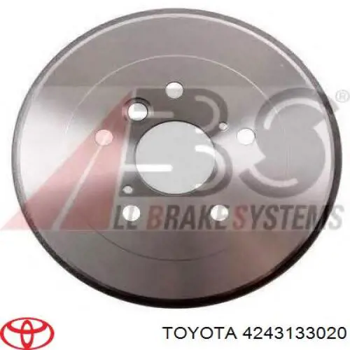 4243133020 Toyota freno de tambor trasero