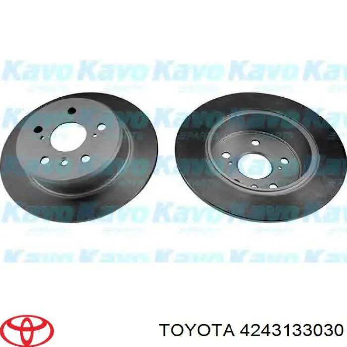 Frenos traseros Toyota 4243133030