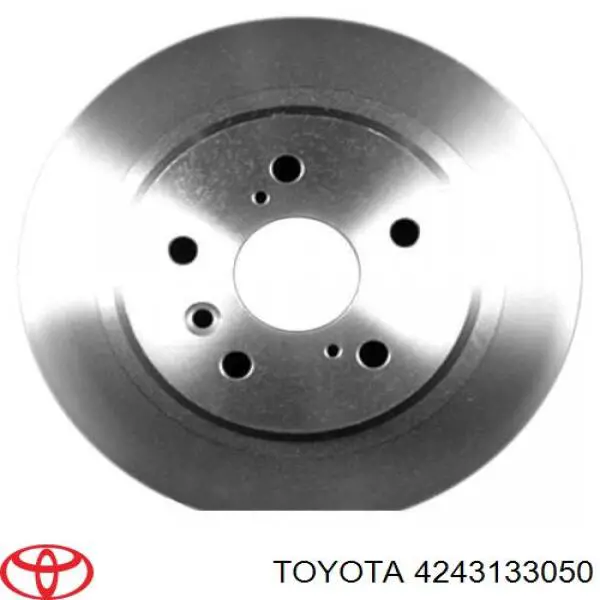 Disco de freno trasero 4243133050 Toyota