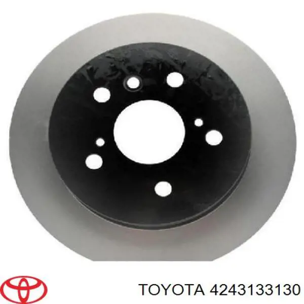 Disco de freno trasero 4243133130 Toyota