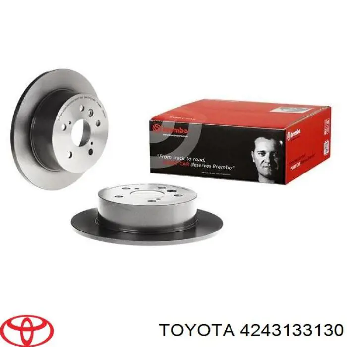 Frenos traseros Toyota 4243133130