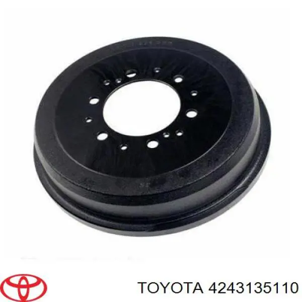Tambor de freno trasero 4243135110 Toyota