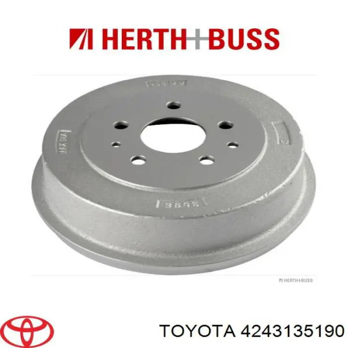 0986477183 Bosch Tambor de freno trasero