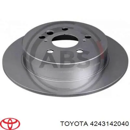 Frenos traseros Toyota 4243142040