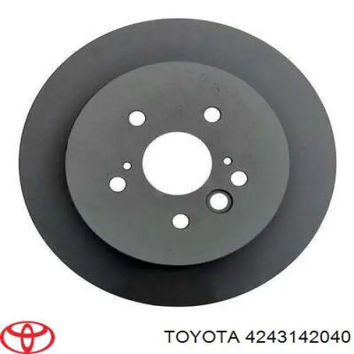 Disco de freno trasero Toyota 4243142040 precio, desde 41,74 EUR