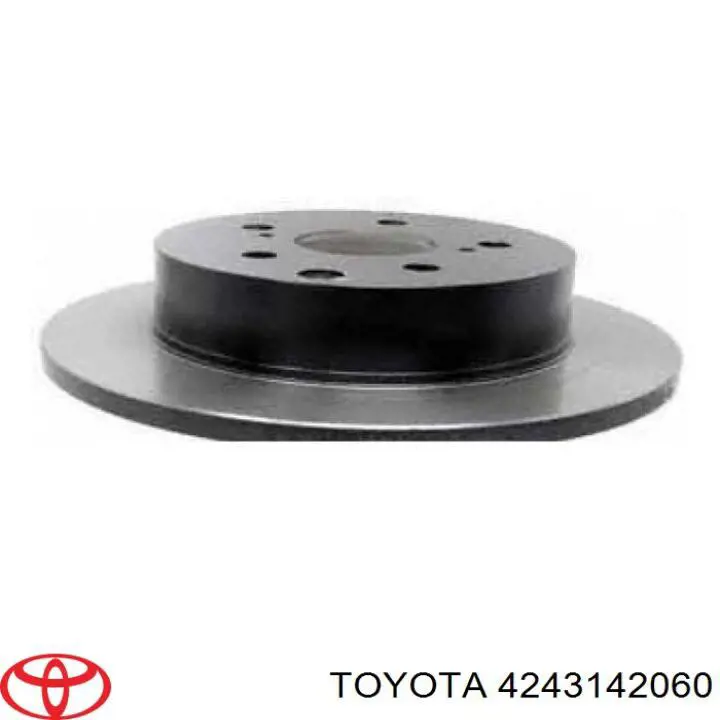 Comprar 4243142060 Toyota Disco de freno trasero