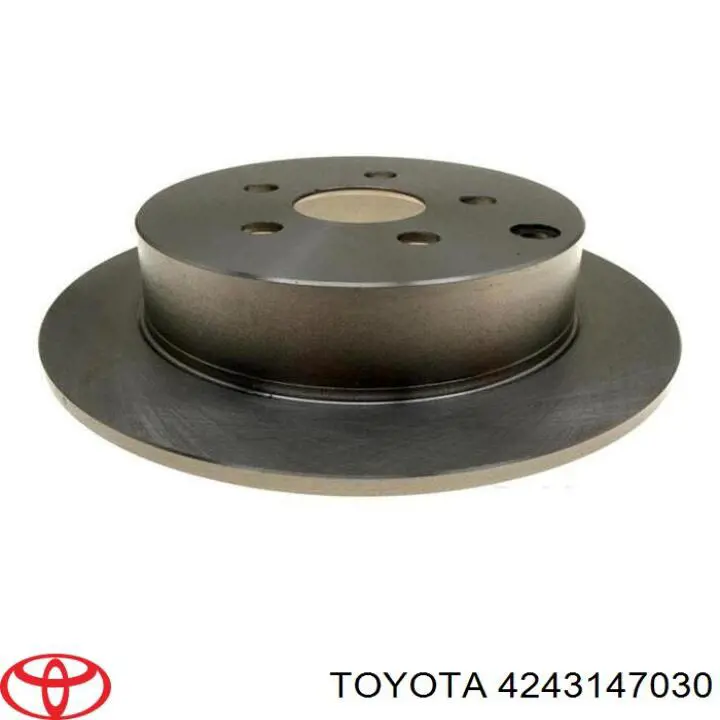 Disco de freno trasero Toyota Prius NHW20