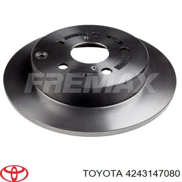 Comprar 4243147080 Toyota Disco de freno trasero