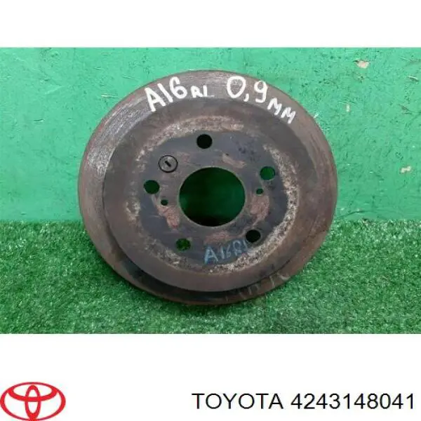 Disco de freno trasero 4243148041 Toyota