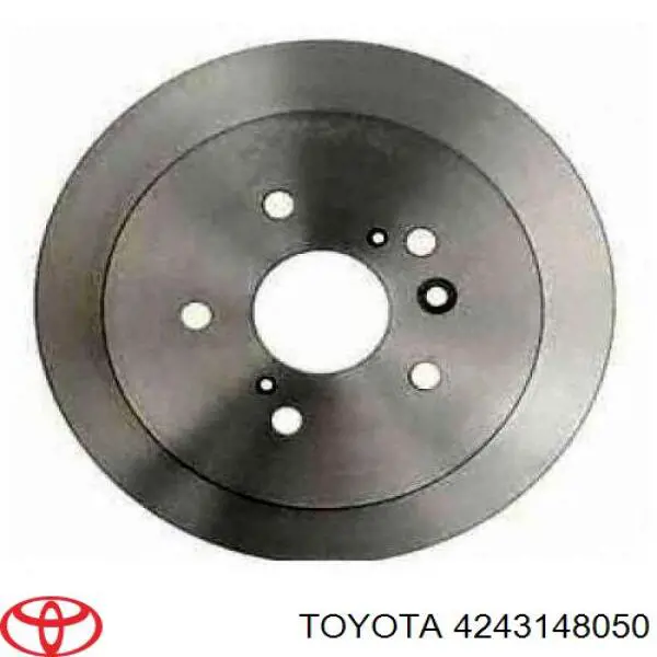 4243148050 Toyota disco de freno trasero