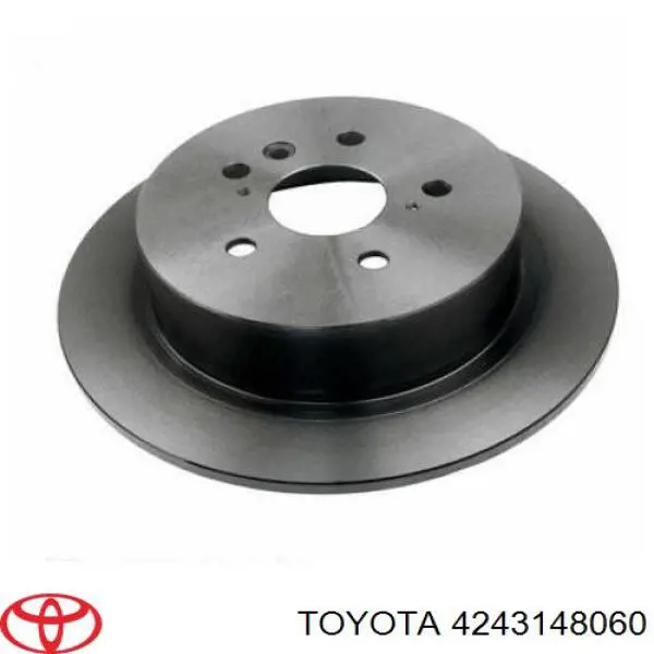 Comprar 4243148060 Toyota Disco de freno trasero