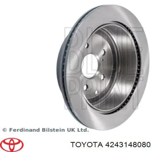 Disco de freno trasero Toyota 4243148080 precio, desde 60,08 EUR