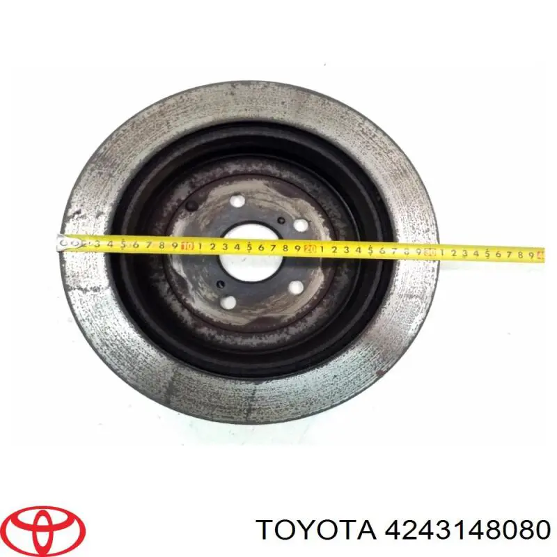 Comprar 4243148080 Toyota Disco de freno trasero