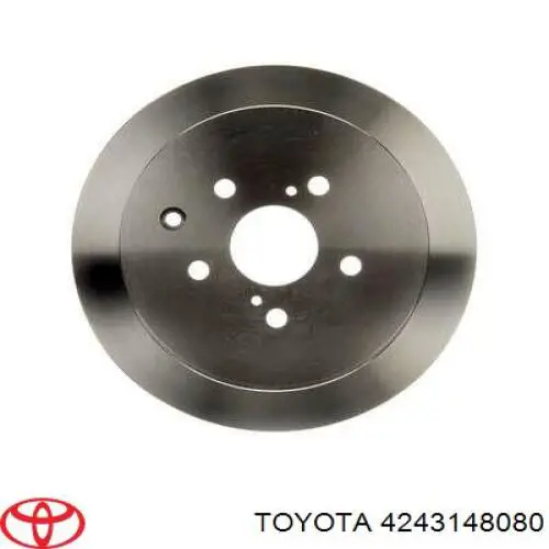 4243148080 Toyota disco de freno trasero