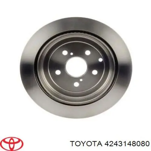 4243148080 Toyota Freno de disco trasero