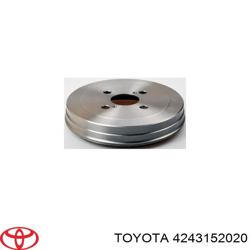 4243152020 Toyota freno de tambor trasero