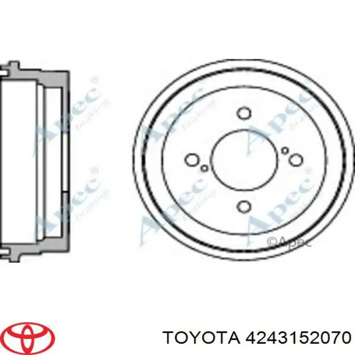 Comprar BF547 Delphi Tambor de freno trasero