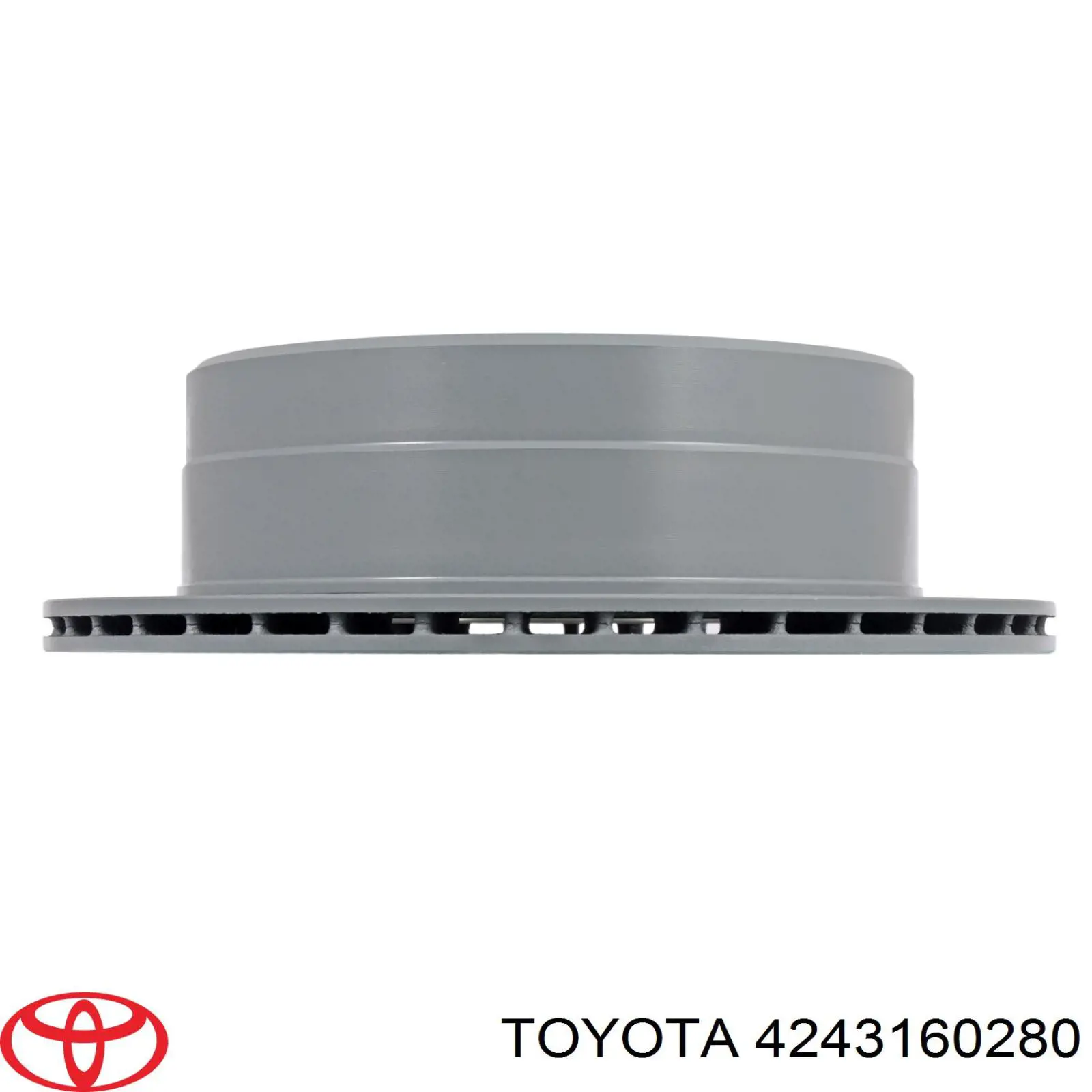 Frenos traseros Toyota 4243160280